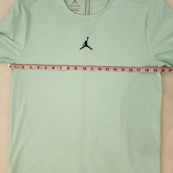 Jordan Dri-FIT ADV Performance T-Shirt Mint Green Moisture Wicking Size M - Picture 6 of 9